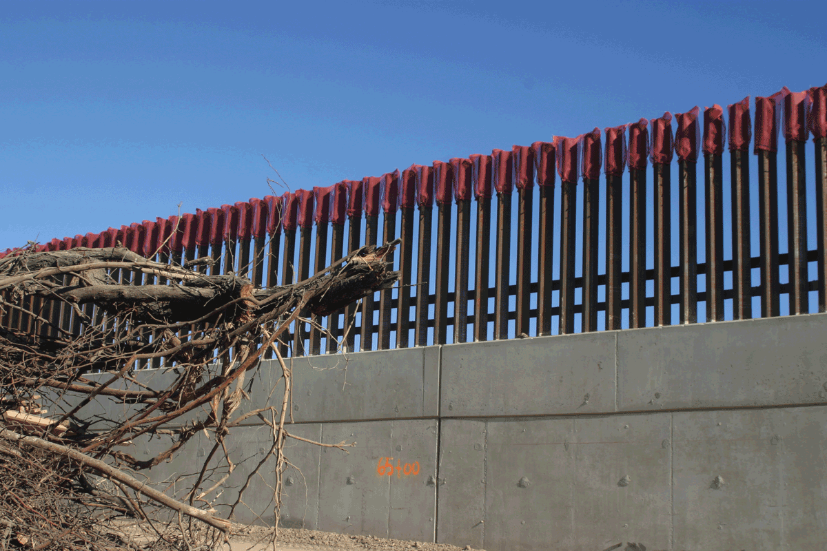 Border wall, courtesy of Scott Nicol