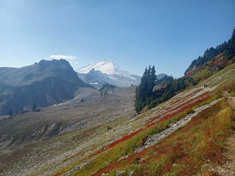 The trail to Chain Lakes