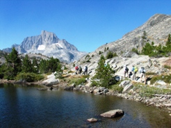 On the Trail to Thoussand Island Lake