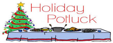 potluck table with tree