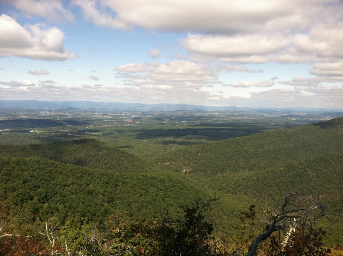 Rip Rap Trail view