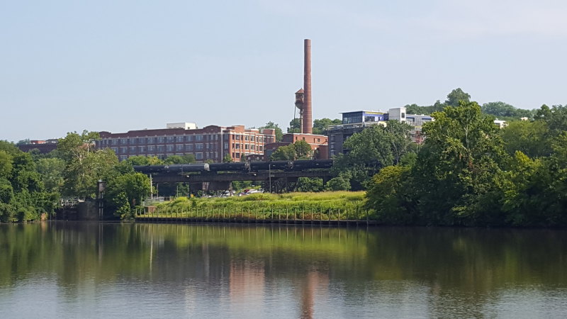 View of Richmond from Ancarrow's Landing