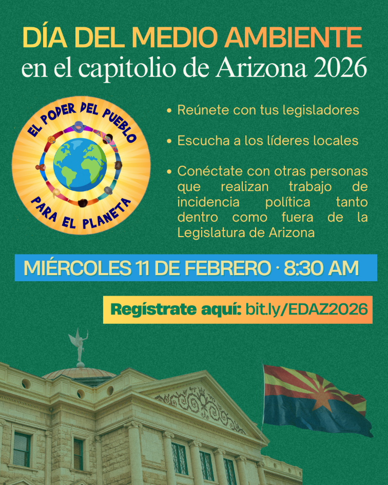 Spanish flyer for Environmental Day