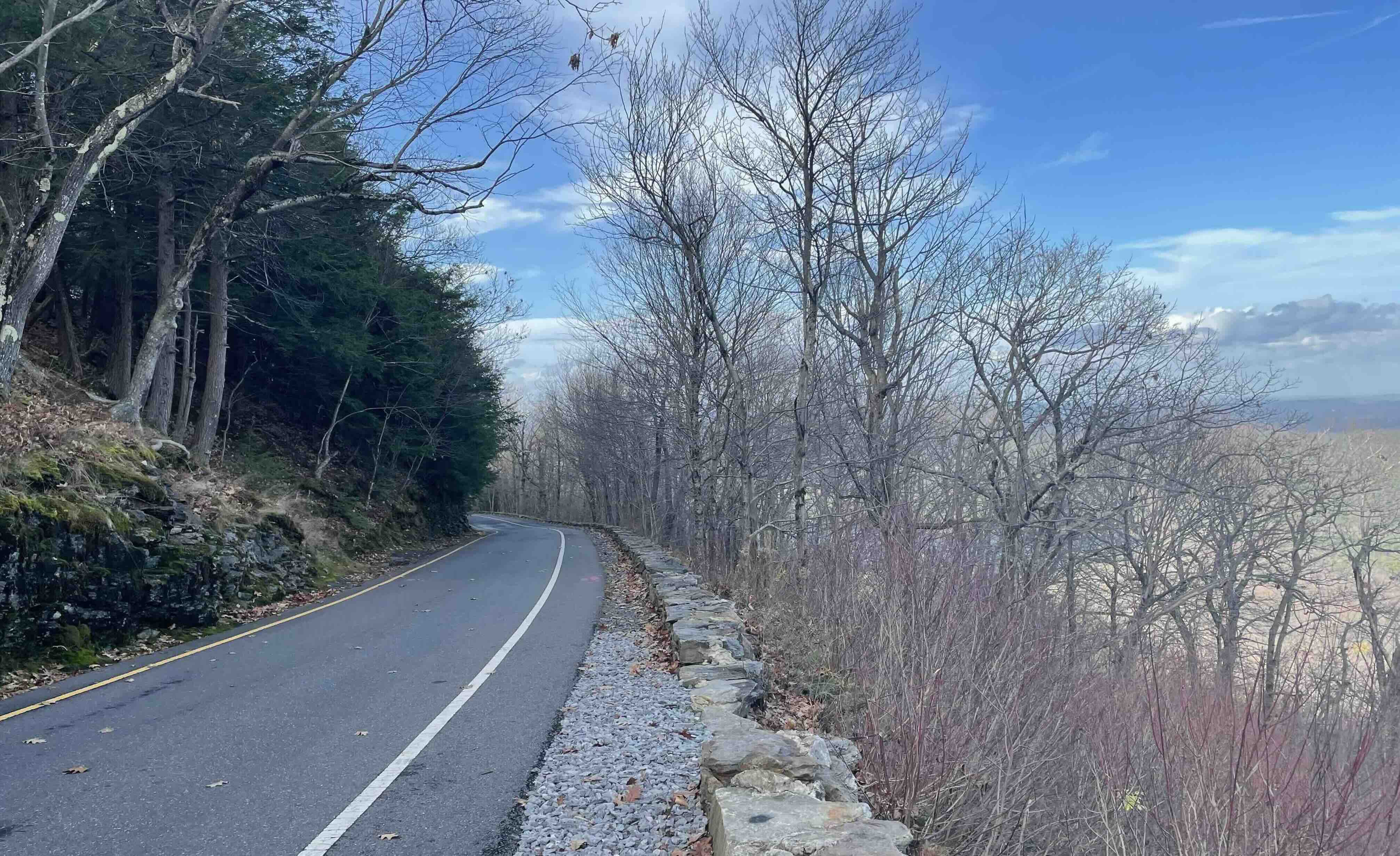 Road on Wachusett Mountain