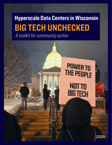Cover page of Big Tech: Unchecked Toolkit