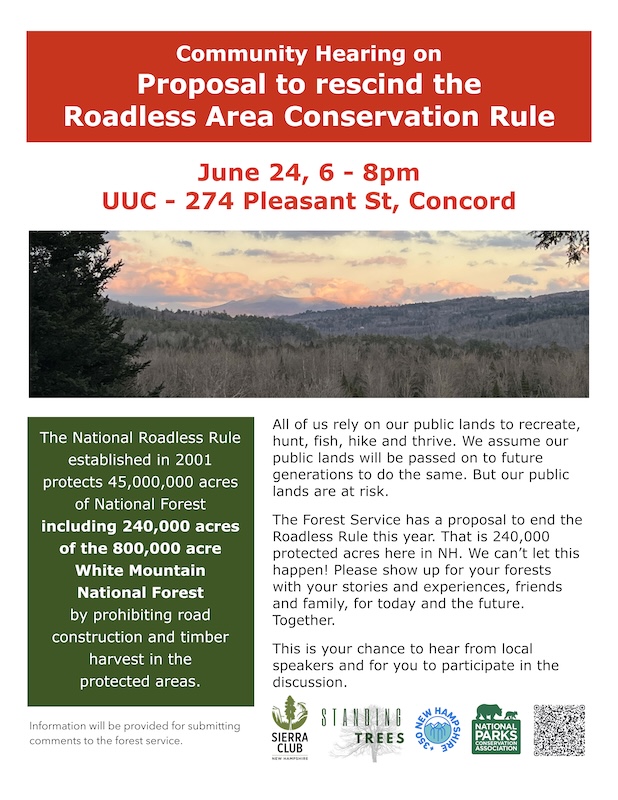 Community Hearing Poster