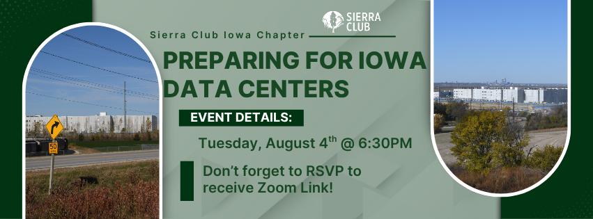 Preparing for Iowa Data Centers - August 4th at 6:30PM