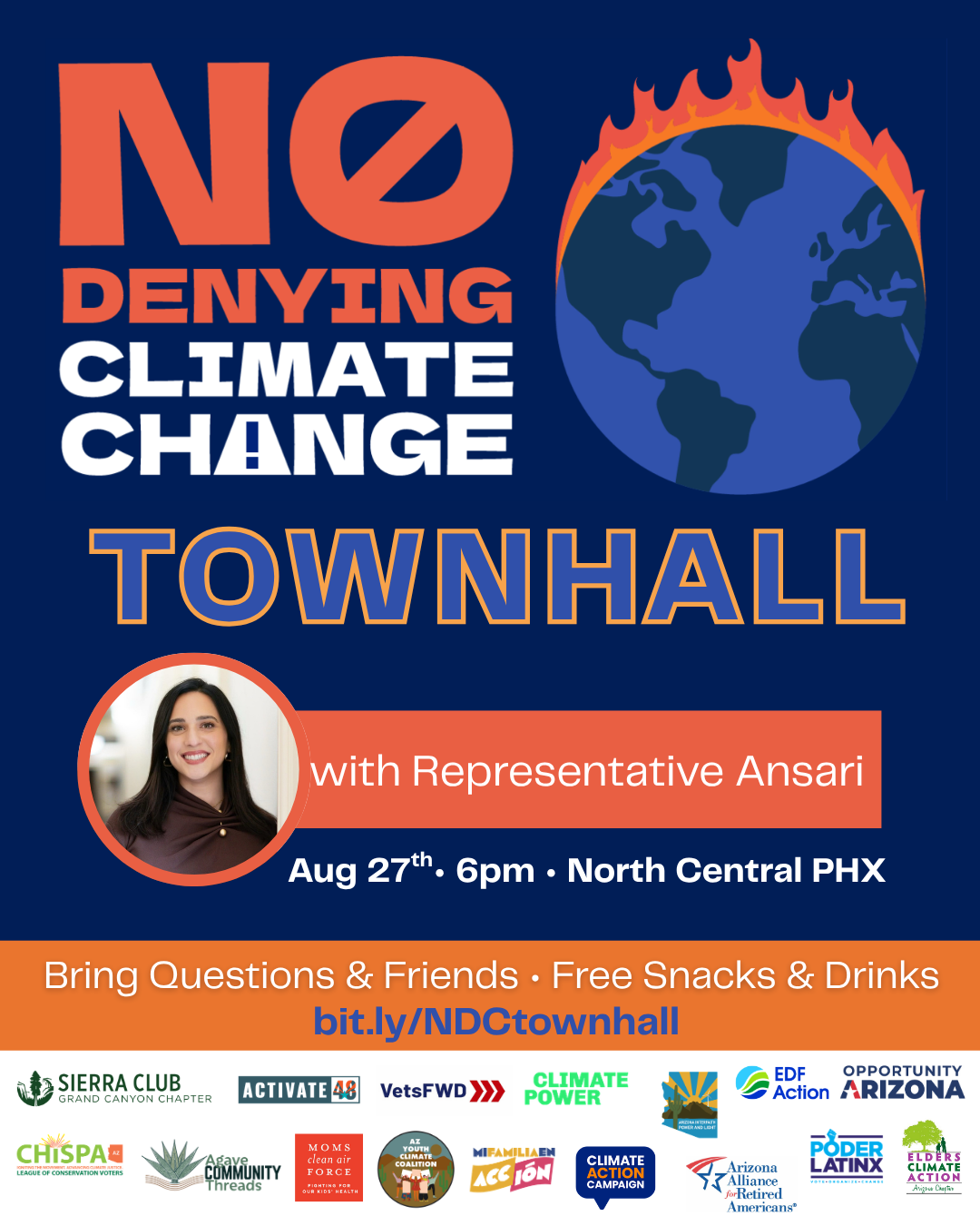 No Denying Climate Change Flyer
