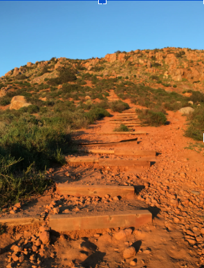 Final Climb of South Fortuna
