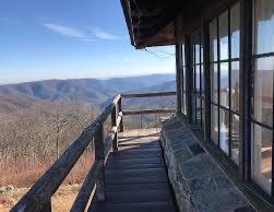 Deck of the High Knob Fire Tower